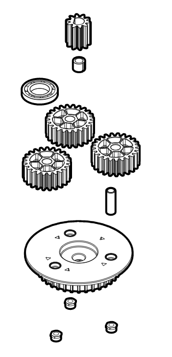set tandwielen