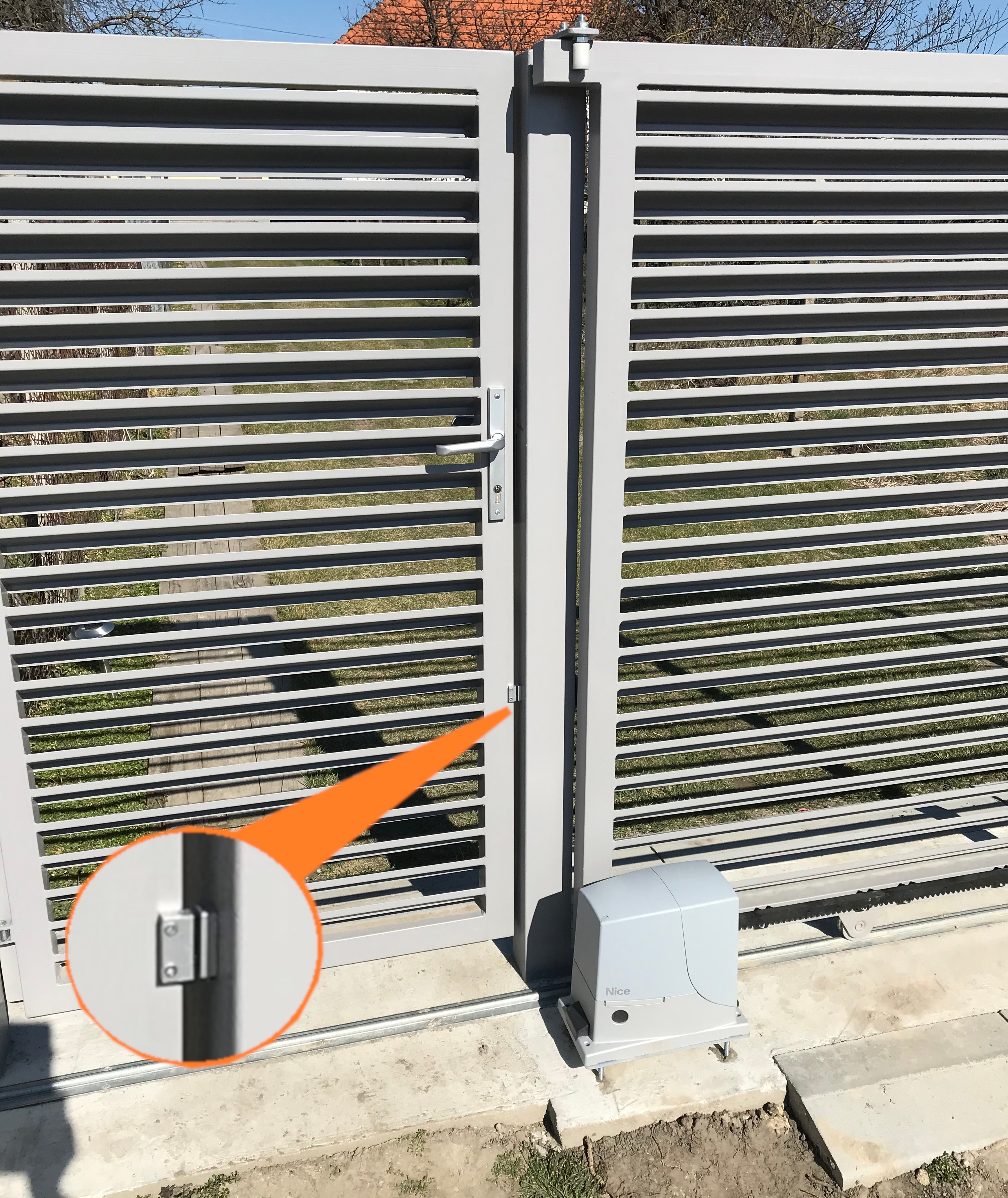 Voorbeeld van een magnetische schakelaar