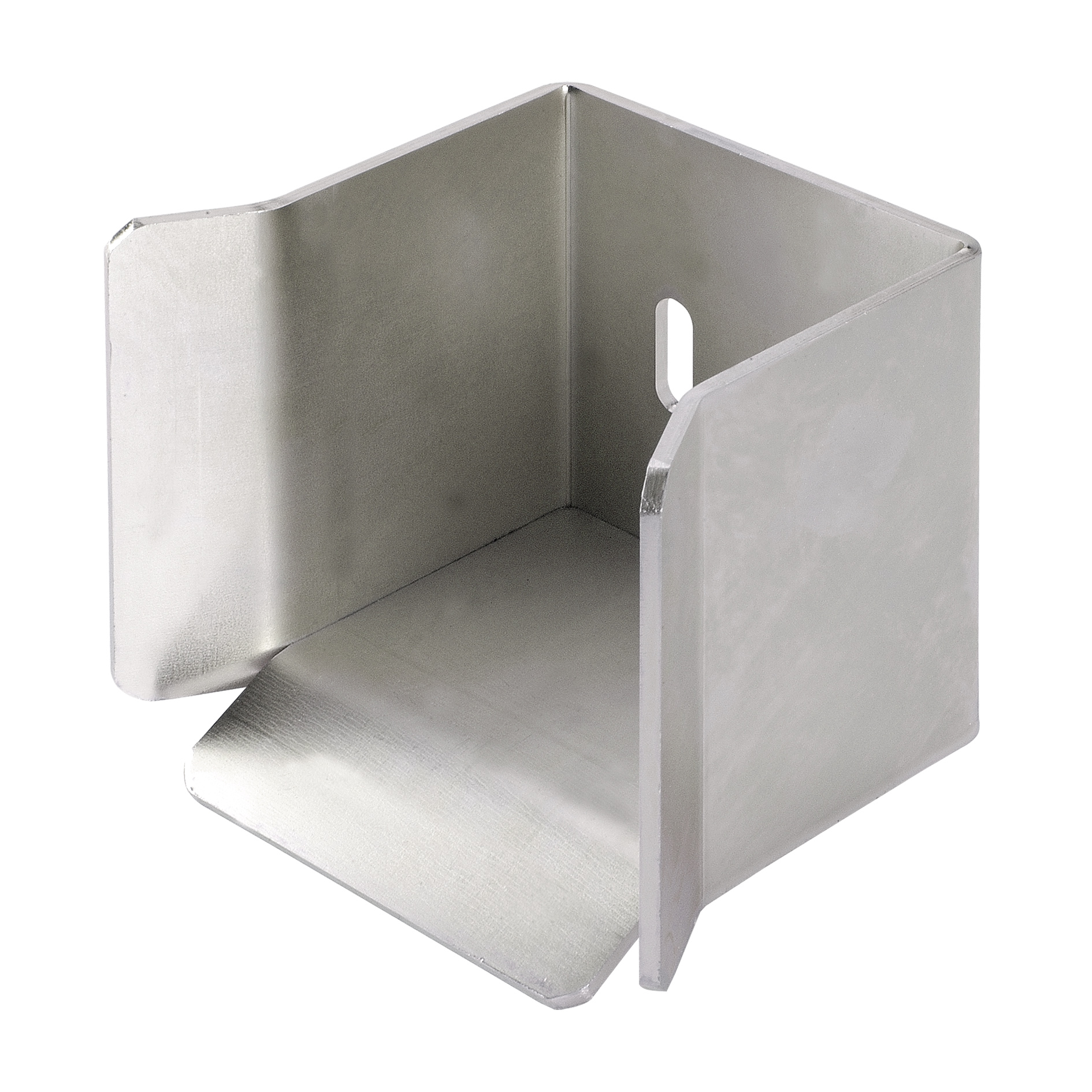 Butée de réception inférieure inox pour portail coulissant