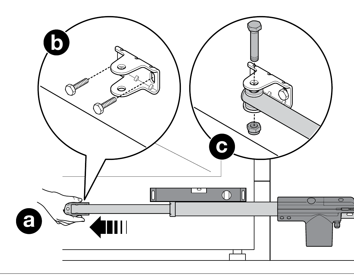 NICE TOO – essai et fixation du support avant NICE TOO – essai et fixation du support avant
