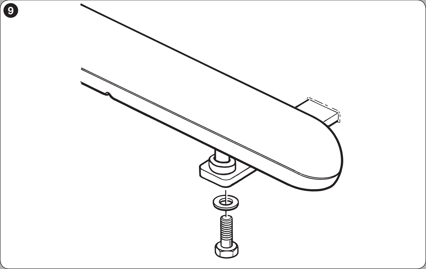 WINGO – fixation arrière du moteur WINGO – fixation arrière du moteur