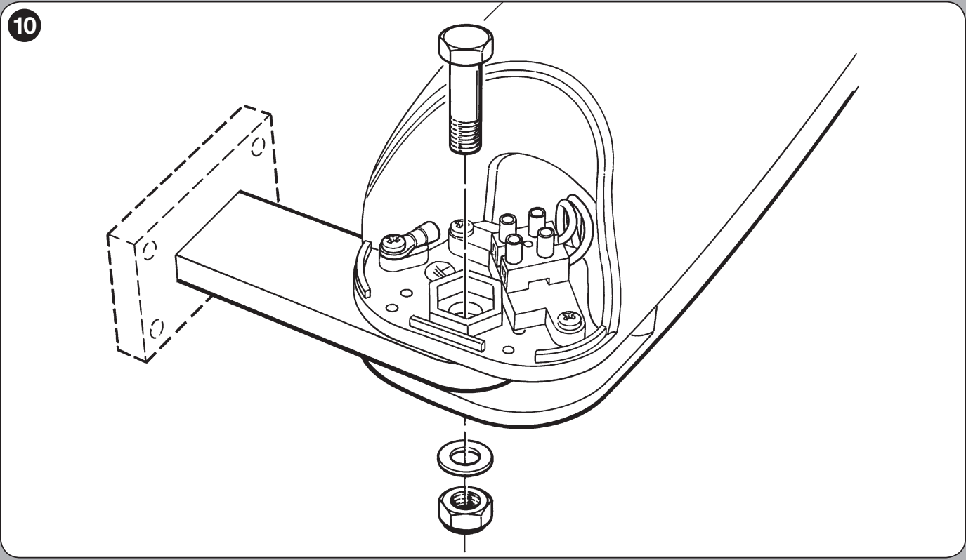 WINGO – raccordement du support avant au moteur WINGO – raccordement du support avant au moteur