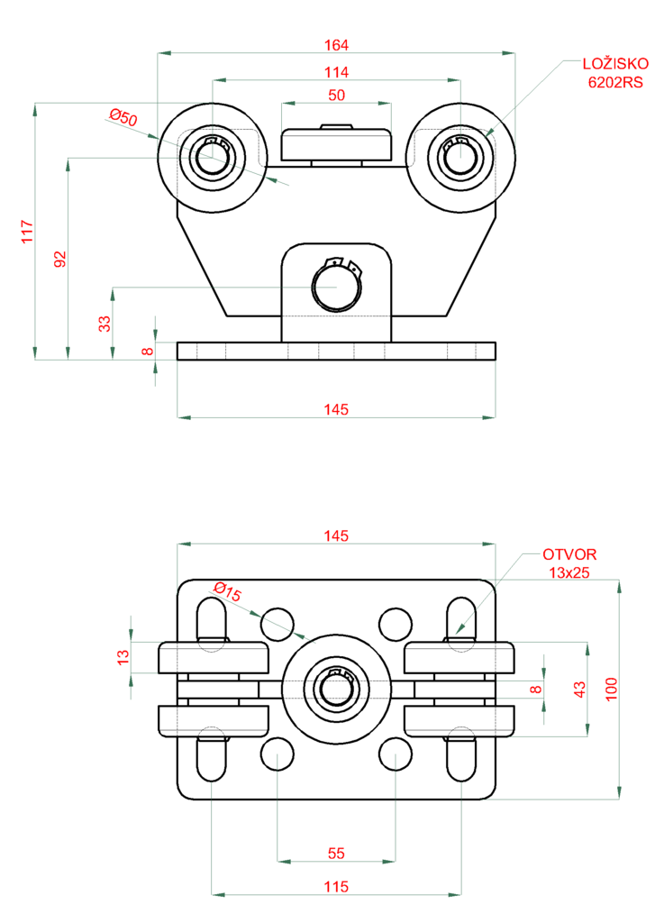 Schéma du chariot v-02-11 Schéma du chariot v-02-11