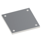 Platines de poteau en aluminium