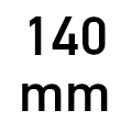 Roulettes de Ø 140 mm