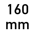Roulettes Ø 160 mm