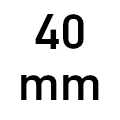 Roulettes de Ø 40 mm