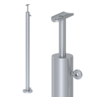 Poteaux pour filets en acier inoxydable