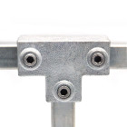 Raccords pour tubes carrés 25x25 mm