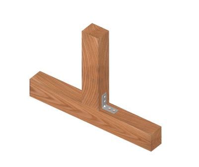 Exemple d’utilisation d’une équerre pour meuble