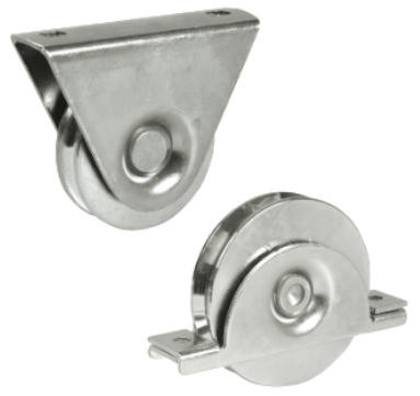 Roues pour portail coulissant sur rail Roues pour portail coulissant sur rail