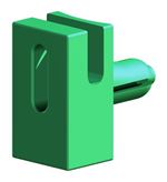 Attache de grillage à enfoncer Attache de grillage à enfoncer