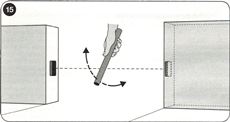 11. Test de fotocellen. Als u een probleem tegenkomt, volg dan de diagnoseprocedure 11. Test de fotocellen. Als u een probleem tegenkomt, volg dan de diagnoseprocedure