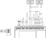 Aansluiting van de MC424L met stand-bymodus