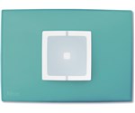 NICE NiceWay Opla Opla-R WRS boîtier rectangulaire pour bouton, couleur bleu lagon
