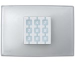 NICE NiceWay Opla Opla-R WRT boîtier rectangulaire pour bouton, couleur transparente