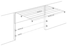 Raccordement de la photocellule sur une porte de garage sectionnelle Raccordement de la photocellule sur une porte de garage sectionnelle