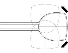 1. Vous pouvez fixer le moteur de trois façons, selon l’emplacement qui convient le mieux à l’espace disponible.