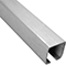 Profilé en C inox pour portail coulissant