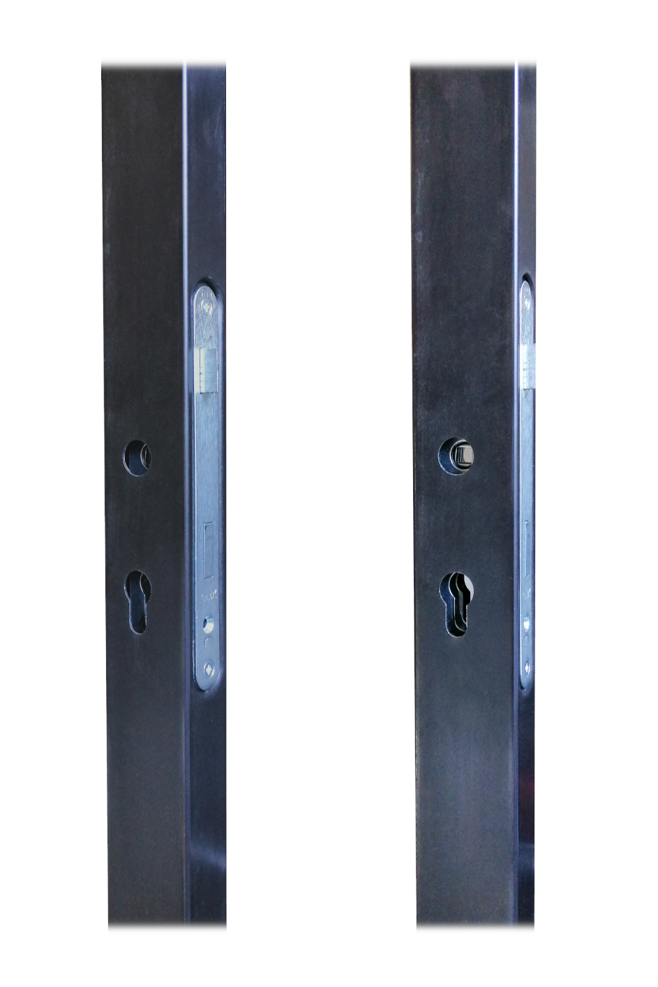 Profiel 40x40x1,5mm met slot Profiel 40x40x1,5mm met slot