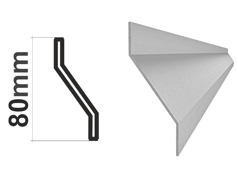 Verzinkte Z-lamel