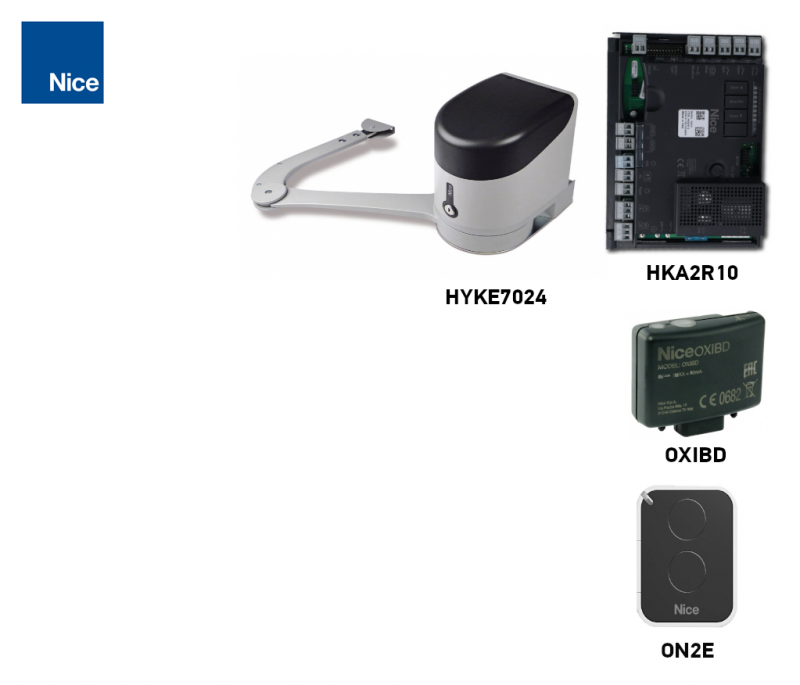 Kit NICE HYKE pour 1 vantail