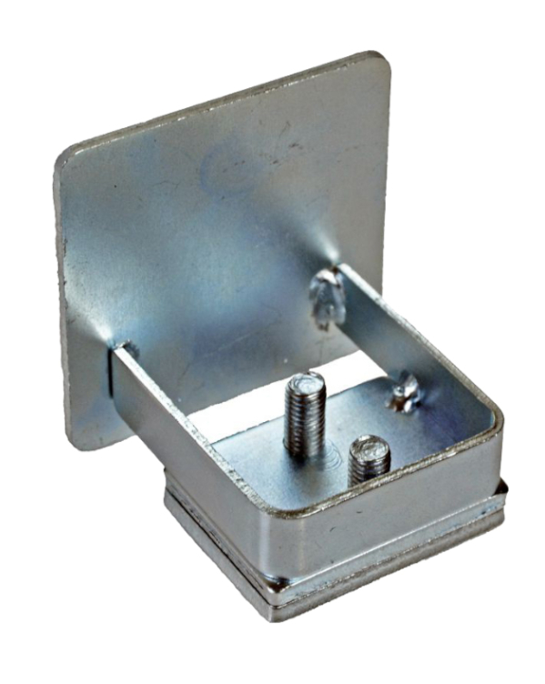 Embout de profilé C pour portail coulissant Embout de profilé C pour portail coulissant