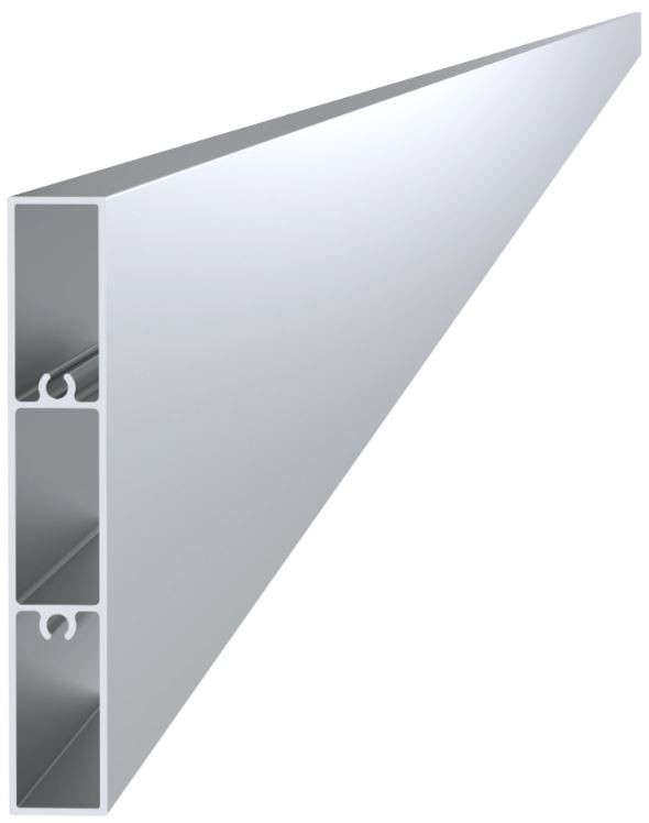Aluminium lamel 100 × 16 mm