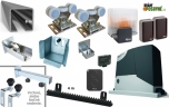 Set voor de bouw van een vrijdragende schuifpoort