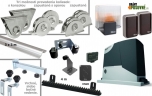 Set voor de bouw van een railschuifpoort