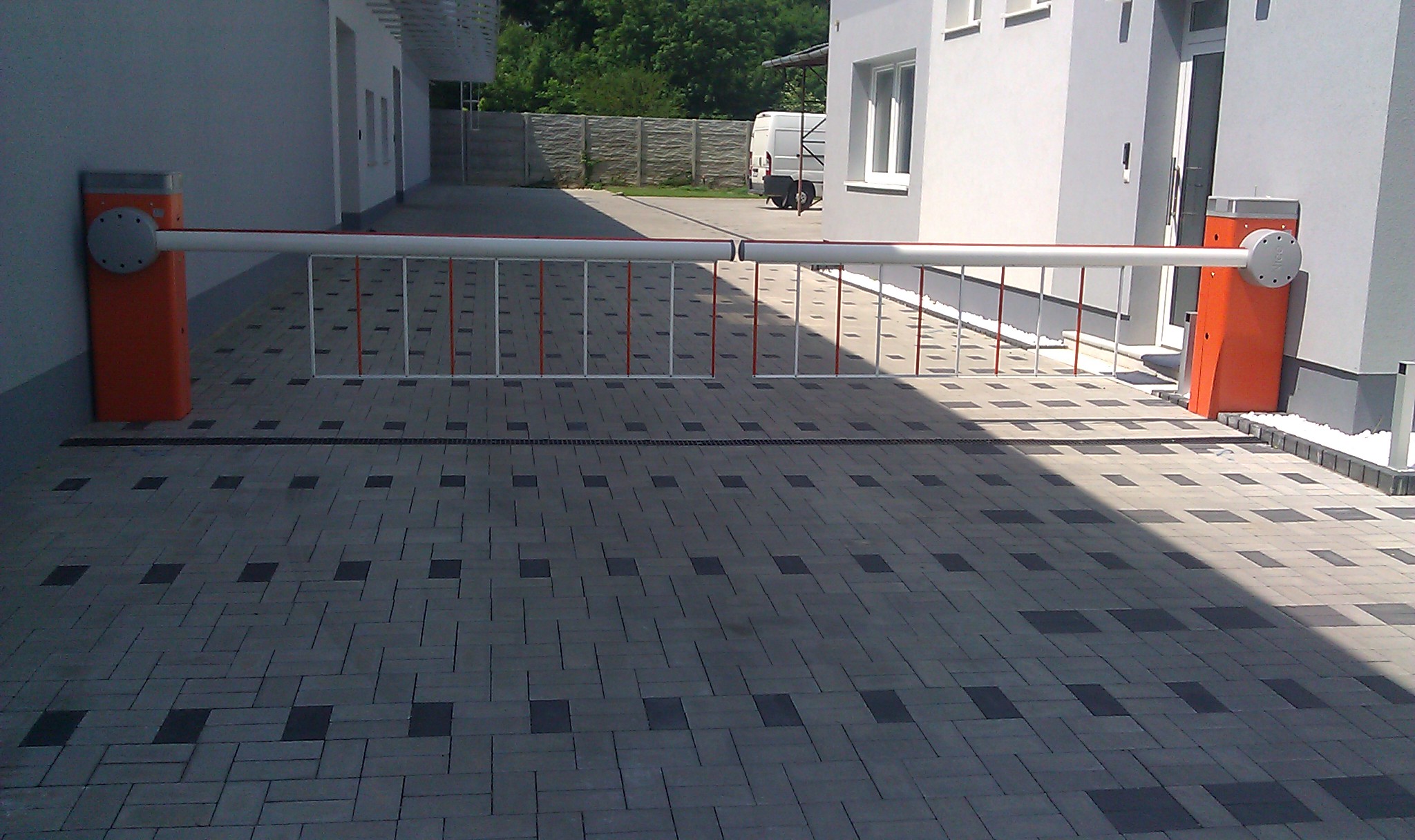 NICE WA13 aluminium slagboomrok voor slagboom