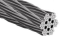 Câble inox Ø4mm, 7x7 fils, INOX AISI316