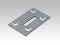 Loquet pour barre de fermeture, plat