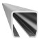 Profil en C inox 58x58x3mm, 6m