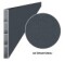 Aluminium schuttinglat 160x16 mm, antraciet met structuur, 2 m