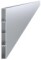 Aluminium schuttinglamel 160x16 mm, rechthoekig, 2 meter